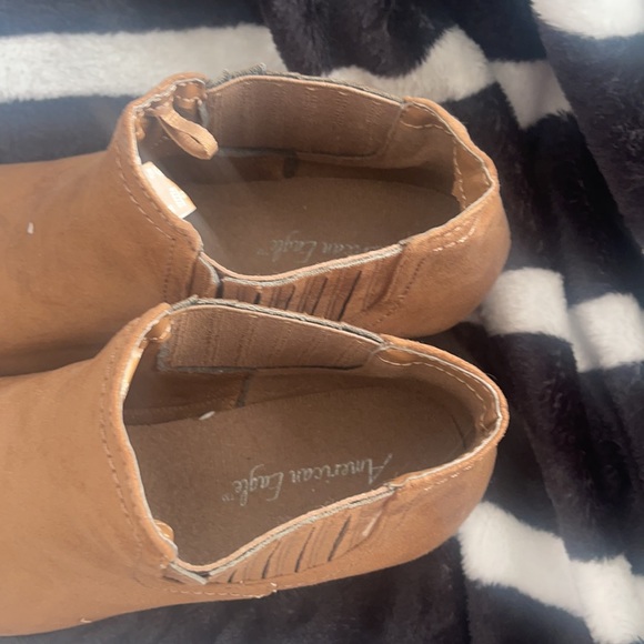 Brown ankle booties Size: 9 1/2W - Picture 5 of 5